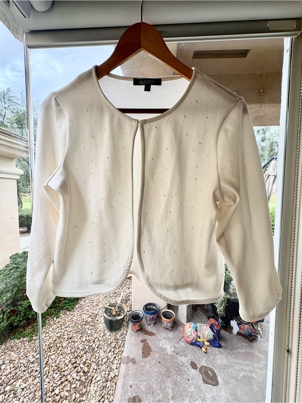 Pearl Embellished Cardigan